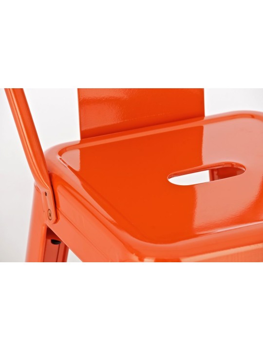 Sæt med 2 barstole Mason, orange