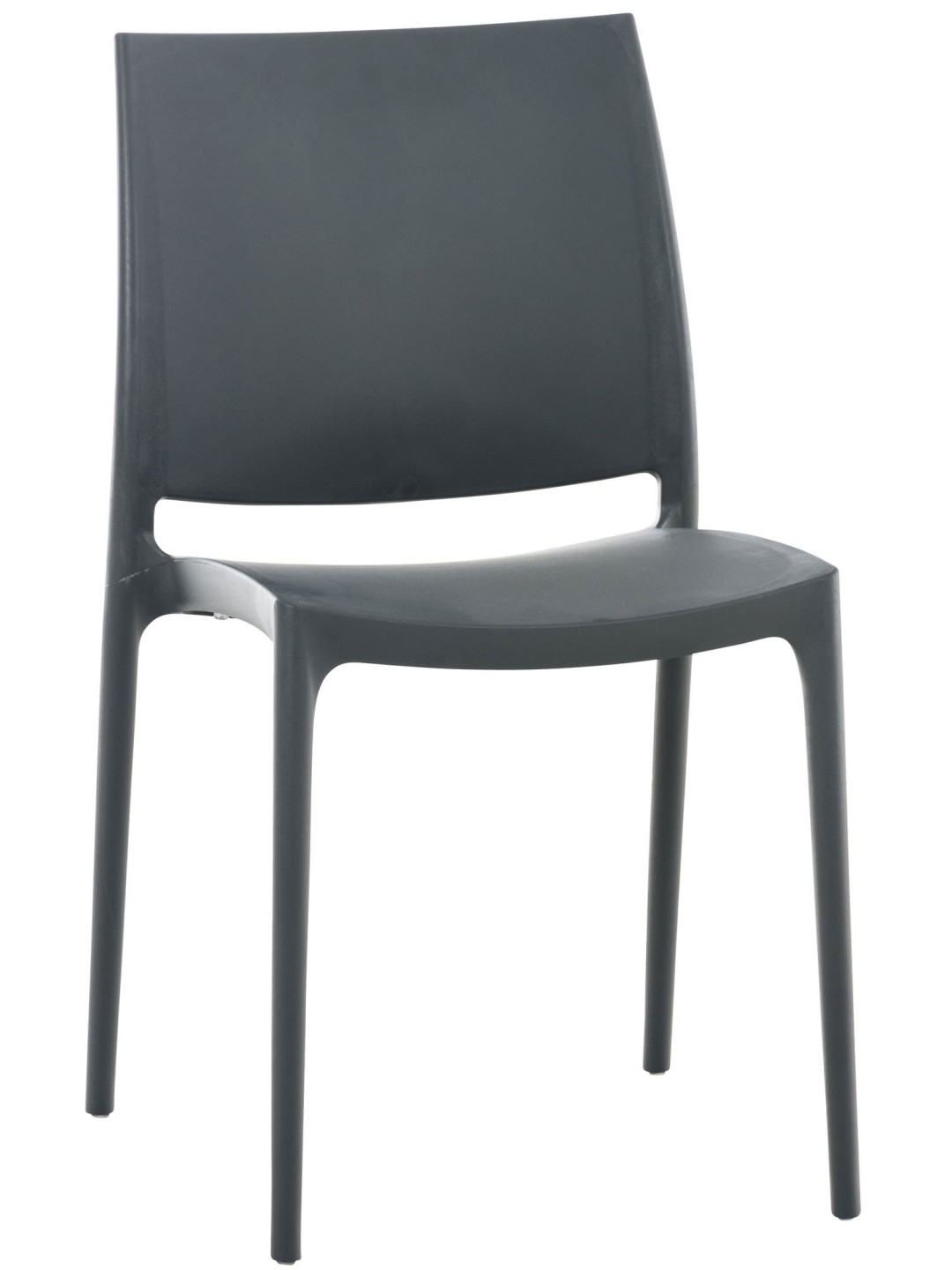 Stol MAYA, mørkegrå