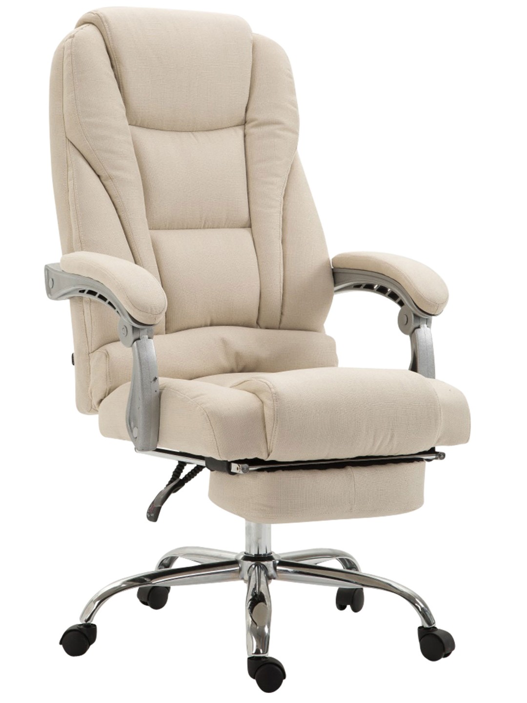 Kontorstol Pacific stof, creme