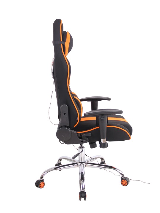Kontorstol Limit XM stof, sort/orange