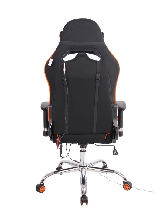 Kontorstol Limit XM stof, sort/orange