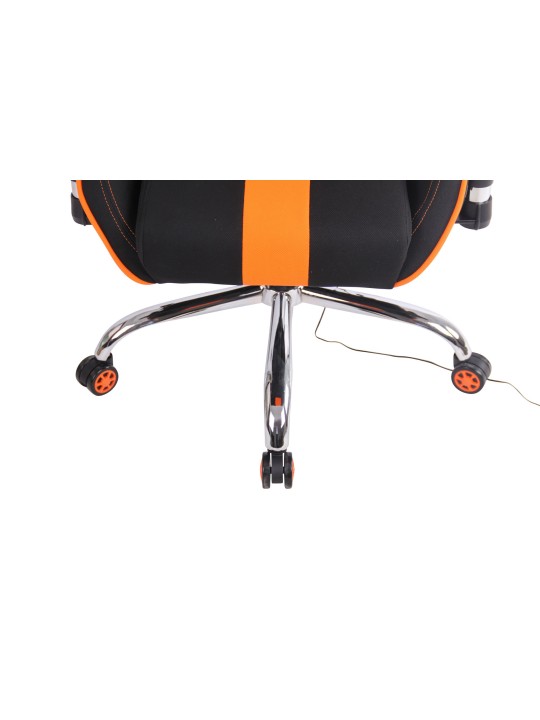 Kontorstol Limit XM stof, sort/orange
