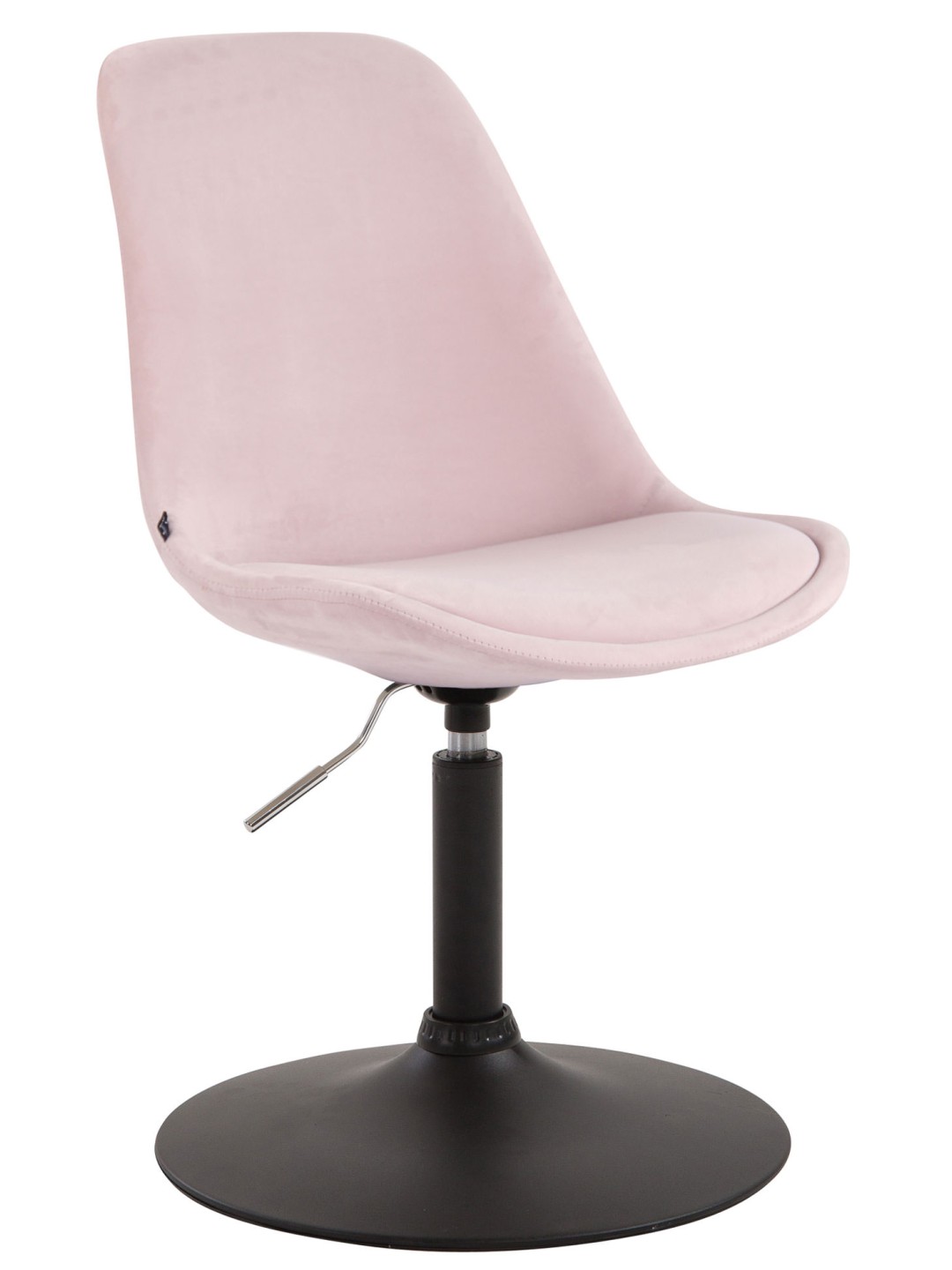 Maverick spisestuestol i fløjl, pink