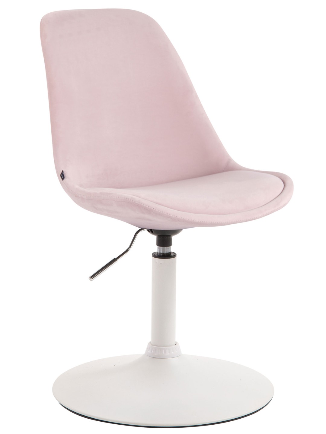 Maverick spisestuestol i fløjl, pink