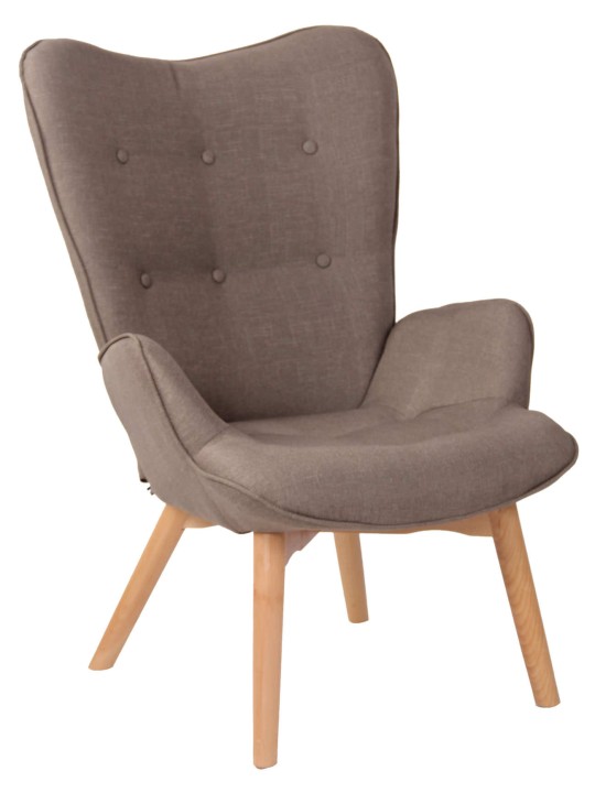 Liggestol Durham stof, taupe