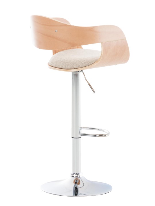 Sæt med 2 barstole Kingston C stof, natur/creme Sæt med 2 barstole Kingston C stof, natur/creme
