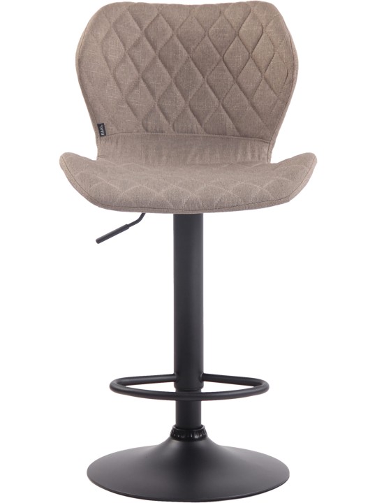 Sæt med 2 barstole korkstof, taupe Sæt med 2 barstole korkstof, taupe