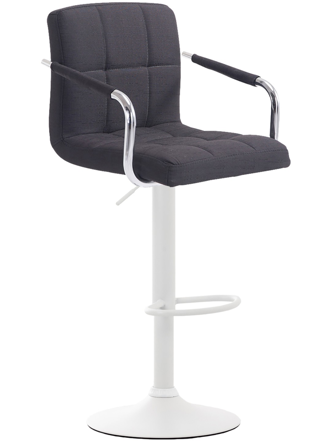 Barstol Lucy V2 stof, sort