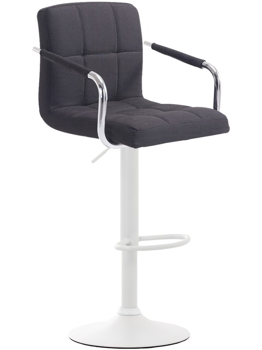 Barstol Lucy V2 stof, sort