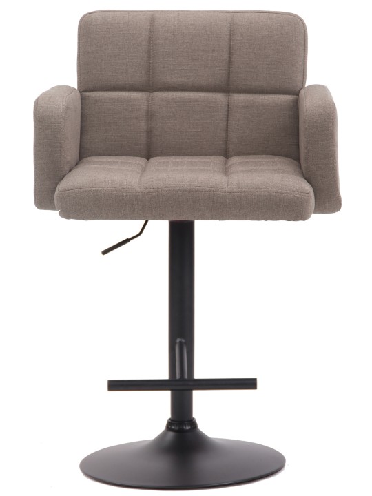 Barstol Los Angeles, stof, taupe