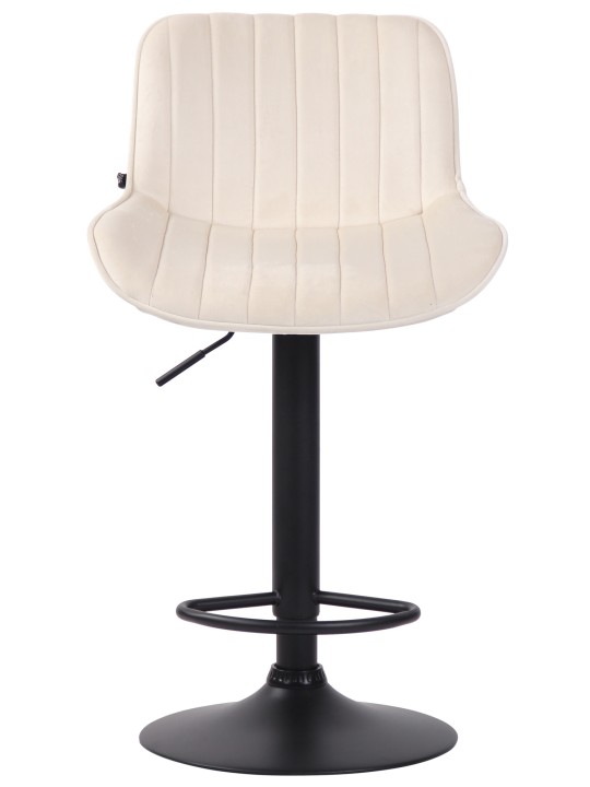 Barstol Lentini fløjl, creme