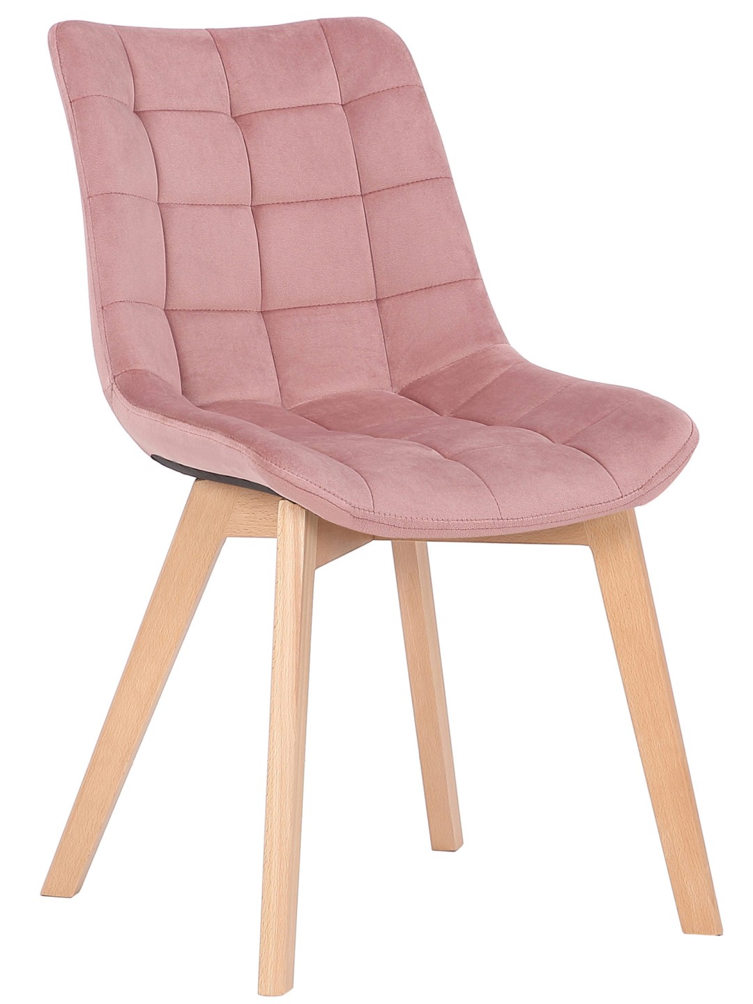 Spisestuestol Passaic fløjl, pink