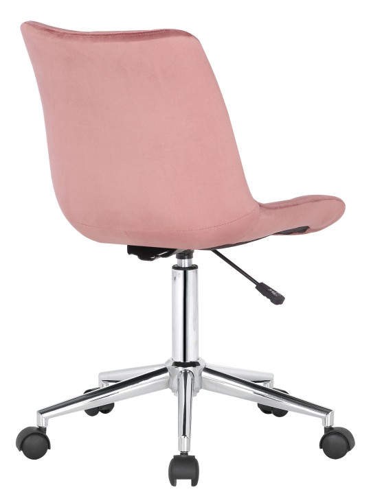 Kontorstol Medford fløjl, pink Kontorstol Medford fløjl, pink