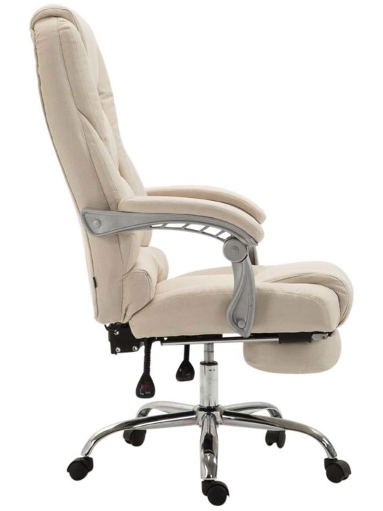 Kontorstol Pacific stof, creme