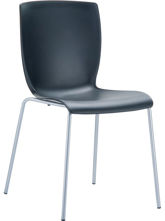 Sæt med 2 stole MIO, sort