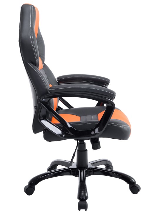 Kontorstol Pedro, sort/orange