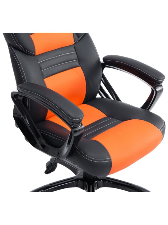 Kontorstol Pedro, sort/orange