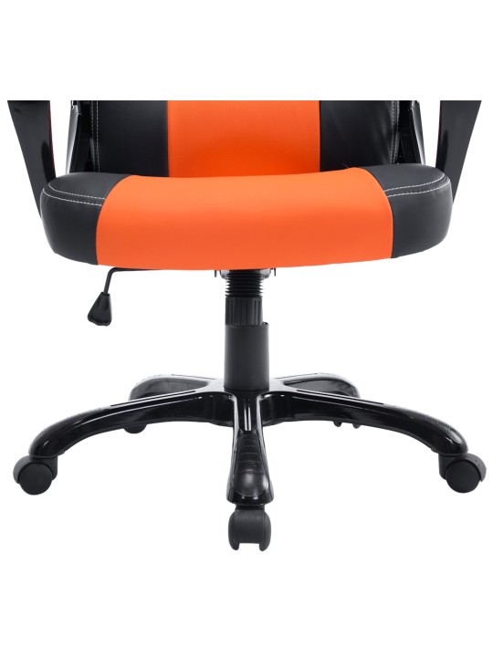 Kontorstol Pedro, sort/orange