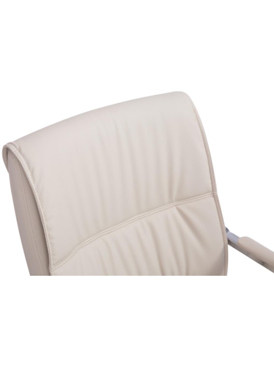 Sæt med 2 cantilever stole XL Anubis, creme