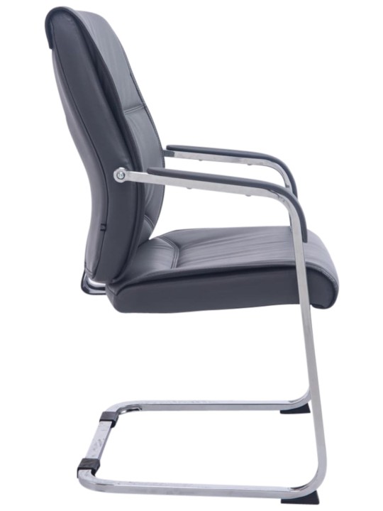 Sæt med 2 cantilever stole XL Anubis, grå