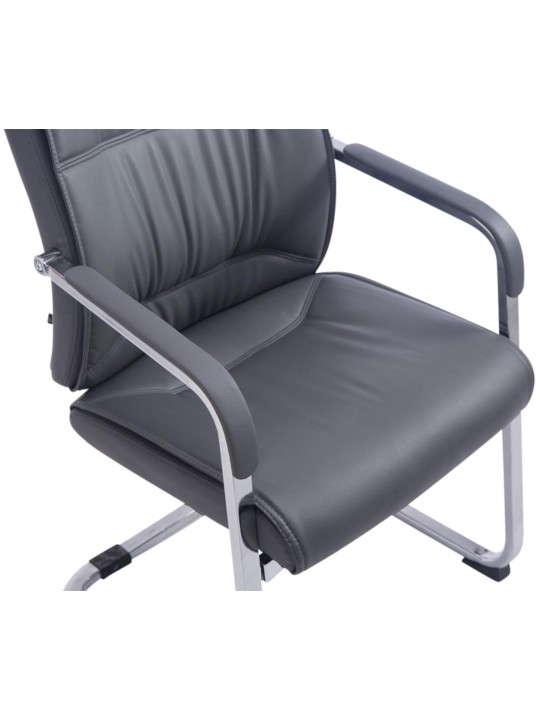 Sæt med 2 cantilever stole XL Anubis, grå