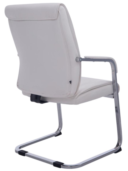 Sæt med 2 cantilever stole XL Anubis, hvid