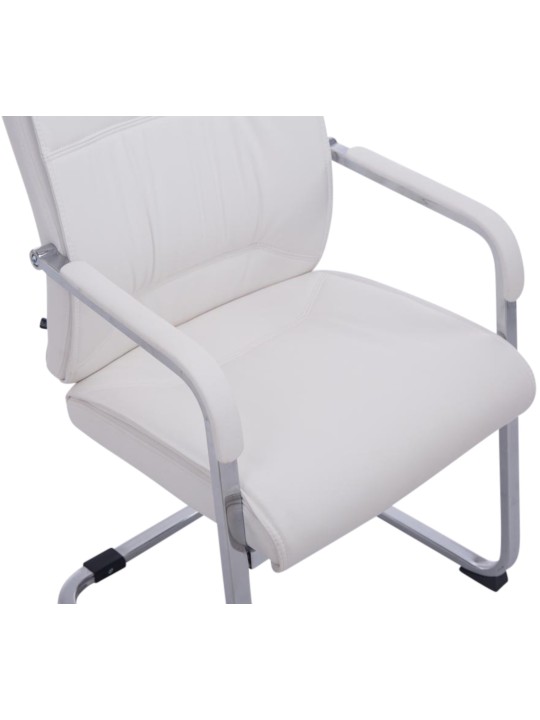 Sæt med 2 cantilever stole XL Anubis, hvid