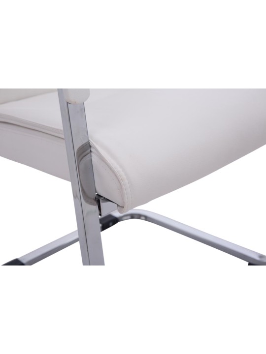 Sæt med 2 cantilever stole XL Anubis, hvid