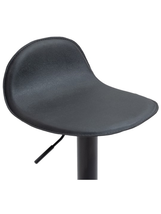 Sæt med 2 barstole Lana V2, sort