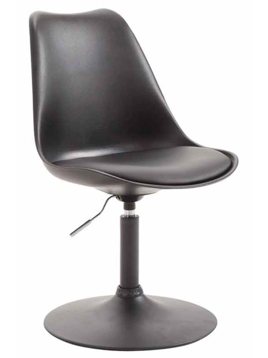 Sæt med 4 spisestuestole Maverick B plast, sort