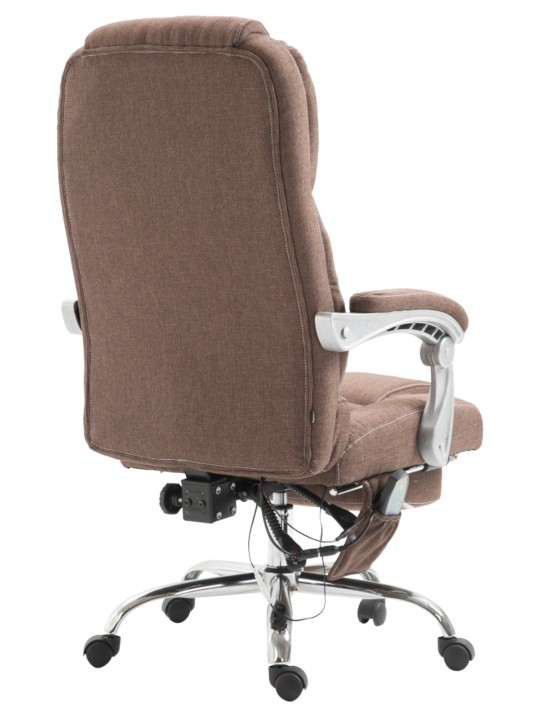 Kontorstol Pacific stof med massagefunktion, brun