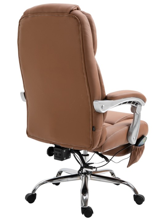 Pacific kontorstol med massagefunktion, lysebrun Pacific kontorstol med massagefunktion, lysebrun
