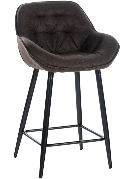 Barstol Gibson stof, brun