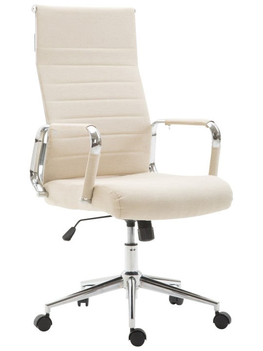 Kontorstol Columbus stof, creme Kontorstol Columbus stof, creme
