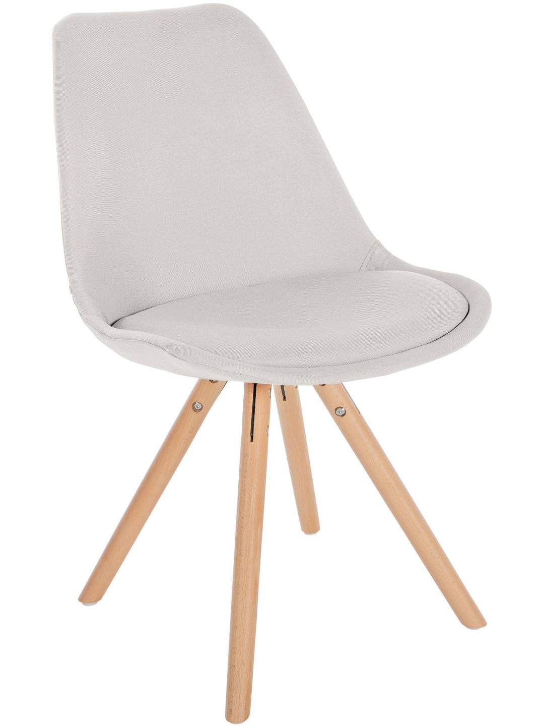 Stol Sofia Stof Rund, creme