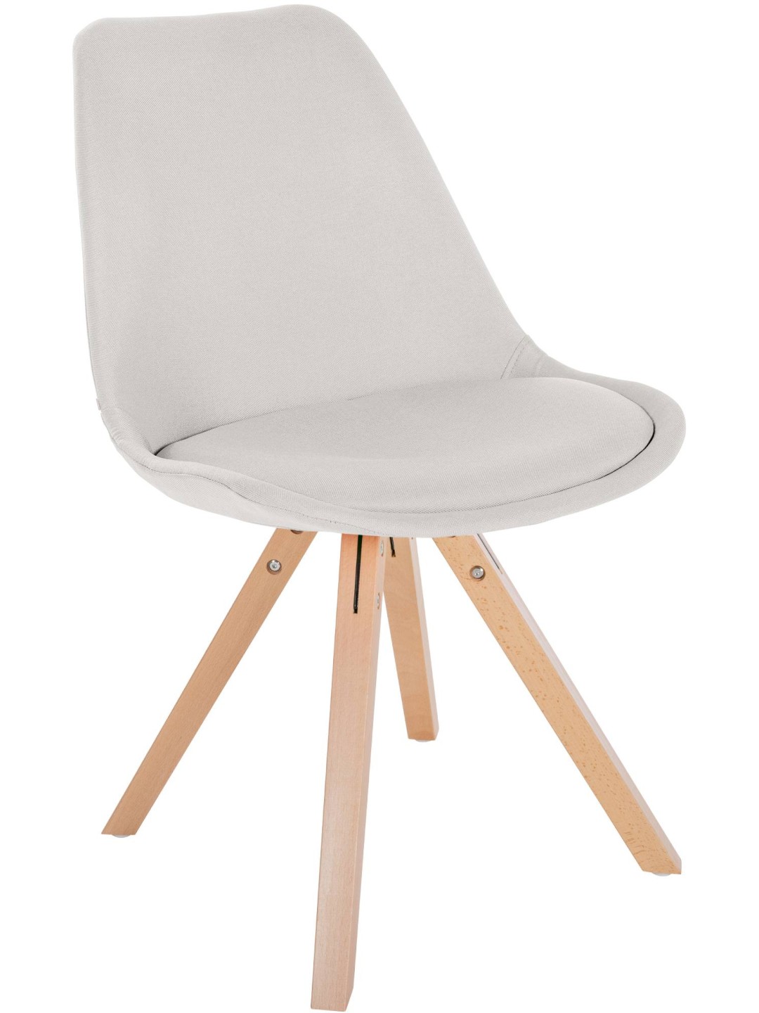 Stol Sofia Stof Firkant, creme