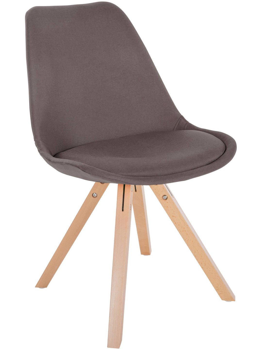 Stol Sofia Stof Firkant, taupe