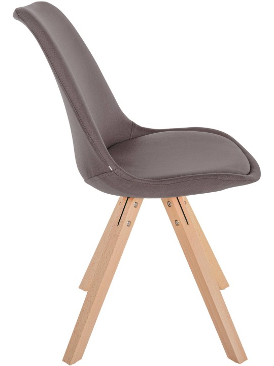 Stol Sofia Stof Firkant, taupe