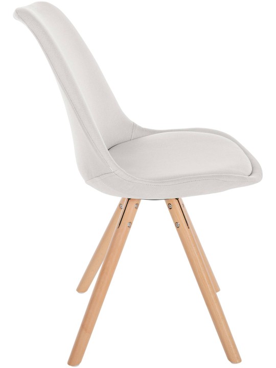 Stol Sofia Stof Rund, creme