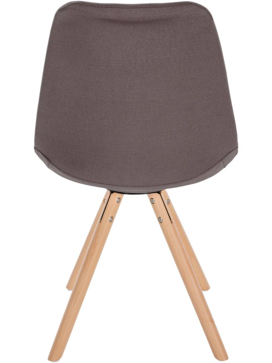 Stol Sofia Stof Rund, taupe