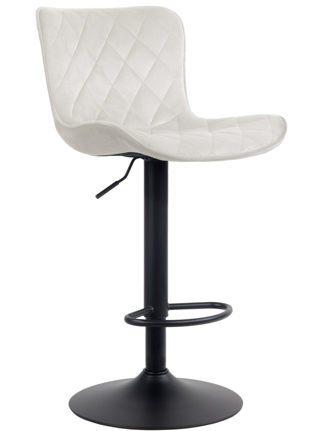 Barstol Emma velvet, creme