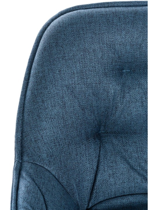 Barstol Gibson stof, blå
