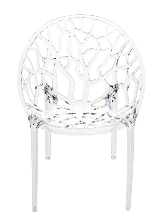 Stabelstol CRYSTAL, transparent