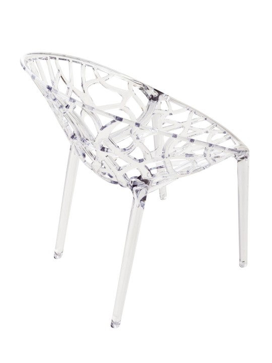 Stabelstol CRYSTAL, transparent