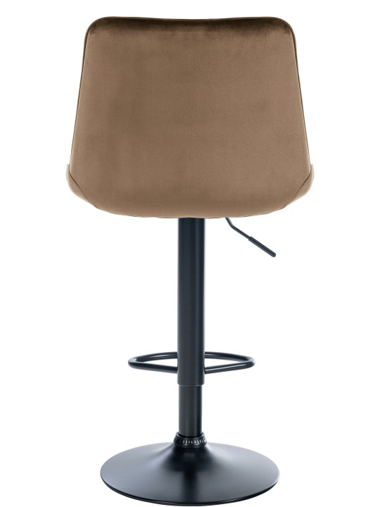 Barstol Toni fløjl, brun