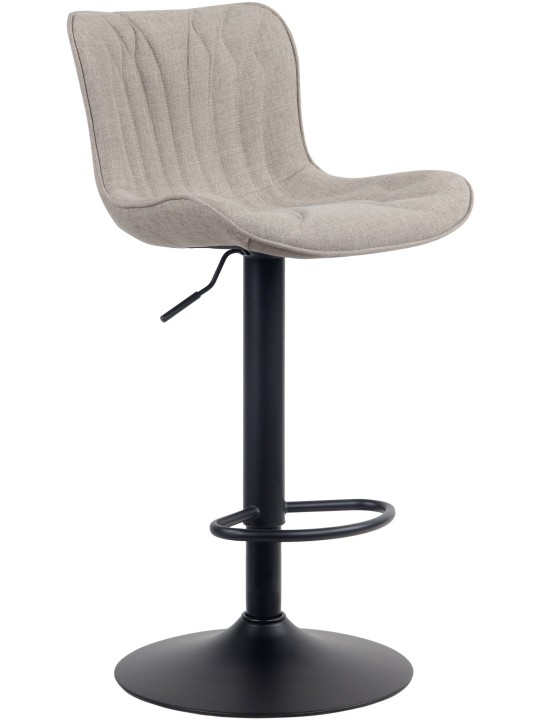 Barstol Linus stof, taupe