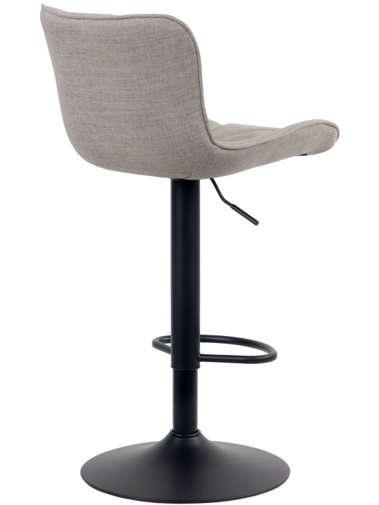 Sæt med 2 barstole Linus stof, taupe