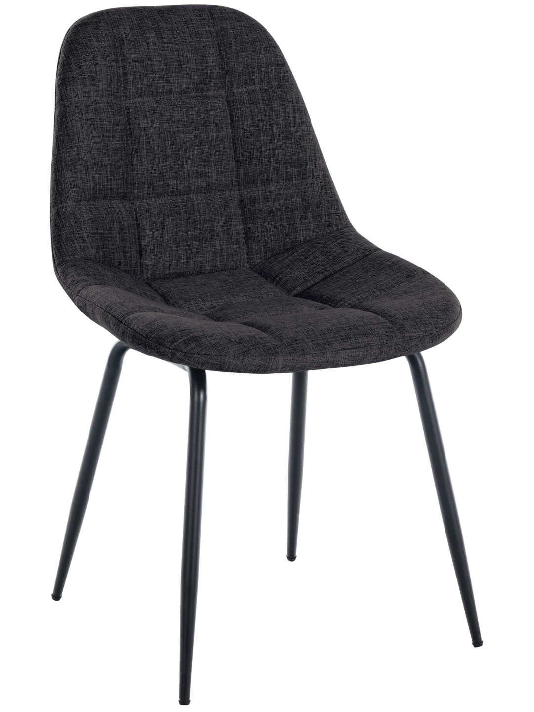 Stol Tom stof, mørkegrå