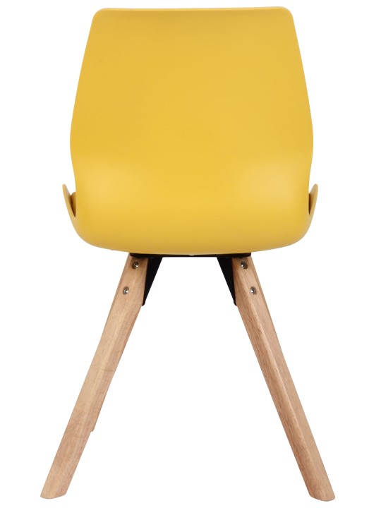 Stol Luna plast, gul Stol Luna plast, gul