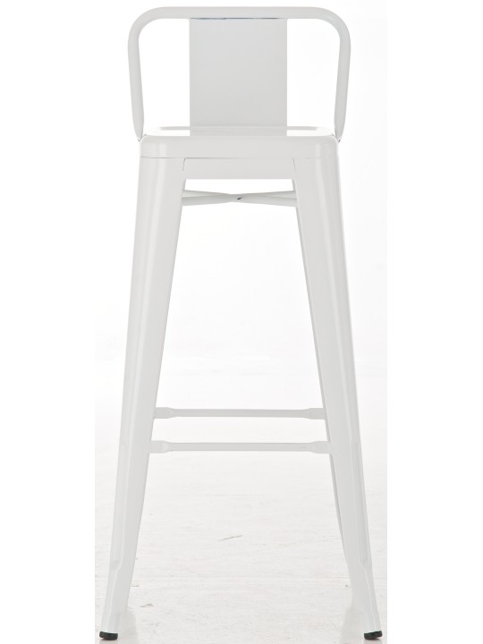 Sæt med 4 barstole Mason, hvid